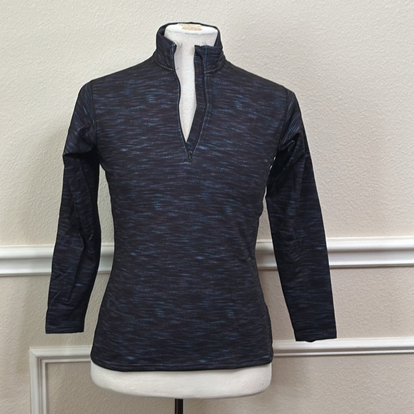 PMX 3.0 SUPER MIDWEIGHT ZIP MOCK BASELAYER - micro slub multi - Picture 2 of 9